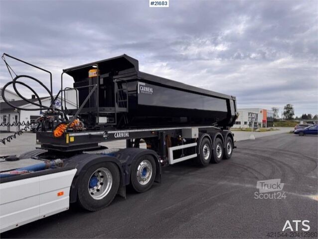 Avfallsbil Carnehl Tippsemi. Well equipped.