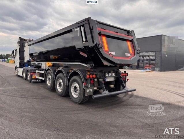 Avfallsbil Carnehl Tippsemi. Well equipped.