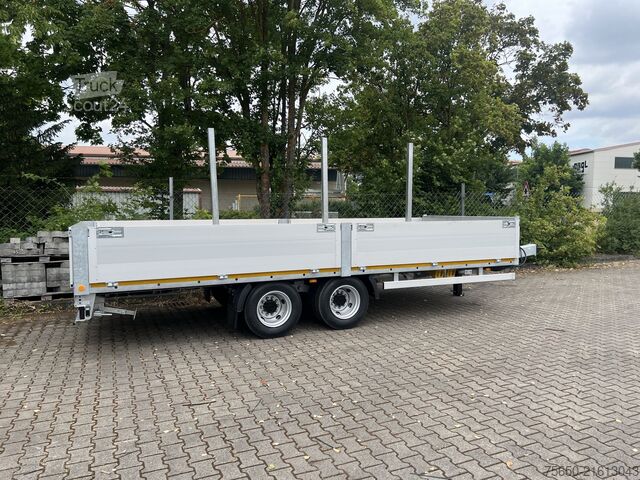 Open trailer Möslein THT 14,4 G 6,2  14,4 t GG Tandem- Pritschenanhänger- Tieflader