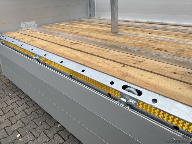 Open trailer Möslein THT 14,4 G 6,2  14,4 t GG Tandem- Pritschenanhänger- Tieflader