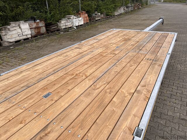 Open trailer Möslein THT 11 G Ausziehbar  11,9 t Tandemanhänger- Tieflader, ausziehbarLuftgefedert