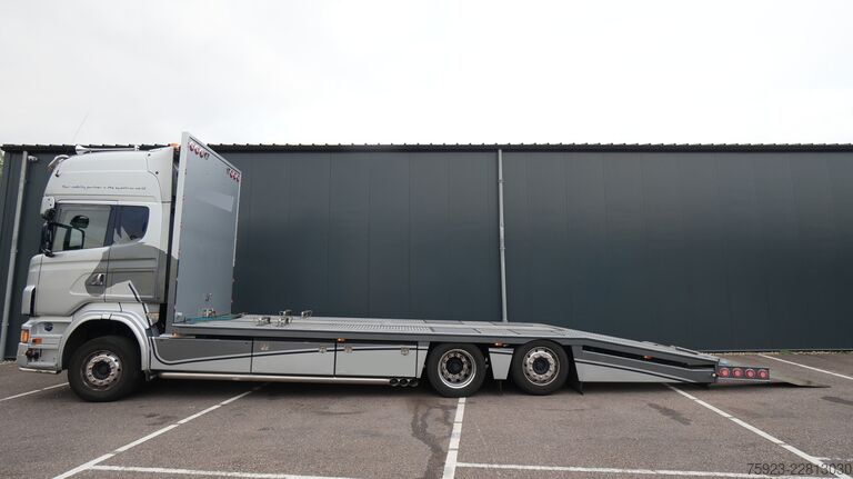 Araba taşıyıcı panelvan Scania R 620 V8 6x2 Car/Machine transport
