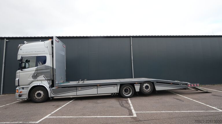 Araba taşıyıcı panelvan Scania R 620 V8 6x2 Car/Machine transport
