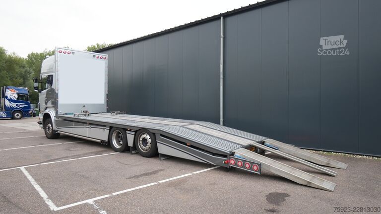 Araba taşıyıcı panelvan Scania R 620 V8 6x2 Car/Machine transport