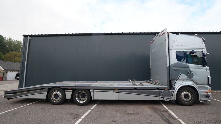 Araba taşıyıcı panelvan Scania R 620 V8 6x2 Car/Machine transport