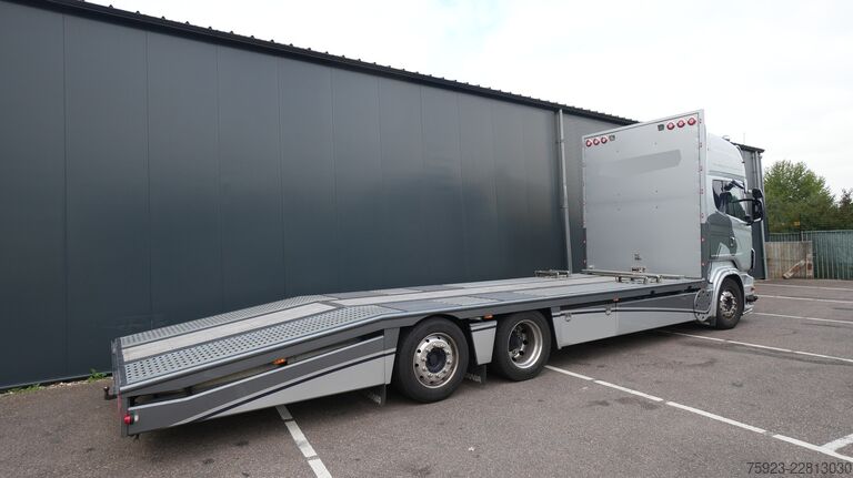 Araba taşıyıcı panelvan Scania R 620 V8 6x2 Car/Machine transport