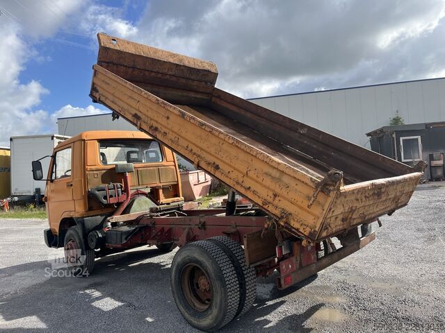 Tresidig tippbil MAN 0.150, Blatt/Blatt, Meiller, 6 Zylinder