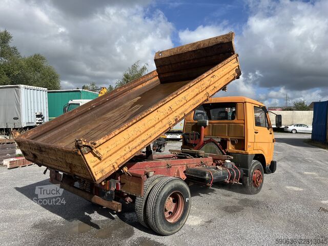 Tresidig tippbil MAN 0.150, Blatt/Blatt, Meiller, 6 Zylinder
