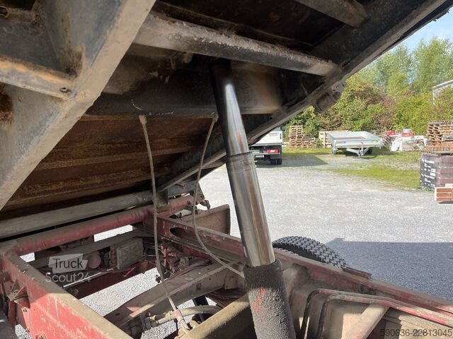 Tresidig tippbil MAN 0.150, Blatt/Blatt, Meiller, 6 Zylinder