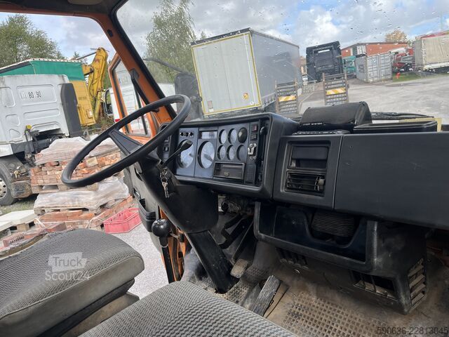 Tresidig tippbil MAN 0.150, Blatt/Blatt, Meiller, 6 Zylinder