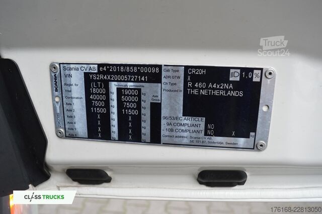 Vakio vetoauto SCANIA R460 CR20H  ACC ADAS Package