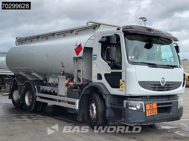 Renault Premium 380 6X2 18540 liter Fuel tanker Retarde...