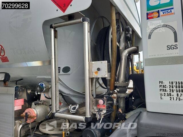 Renault Premium 380 6X2 18540 liter Fuel tanker Retarde...