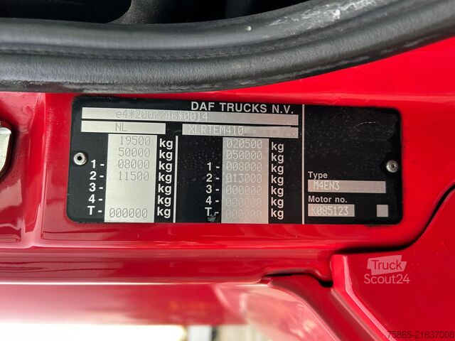 Standard tractor DAF CF 410 FT SC / Motor Problems / 793 dkm / Euro ...