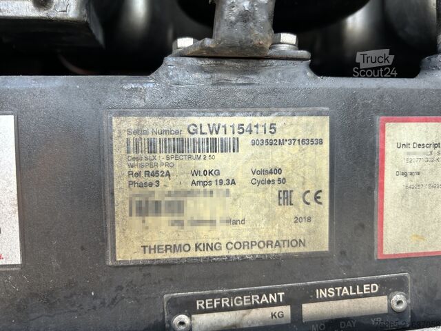 Refrigerated/freezer transport System Trailers - VeDeCar / Thermo King Koeler -29 gr / Duo Tem...