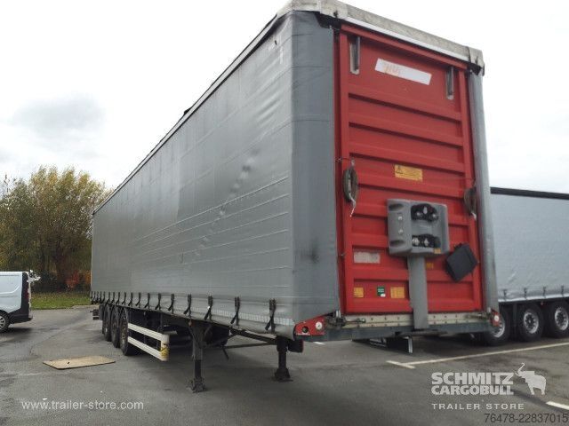 Atvira puspriekabė su tentu Fruehauf Curtainsider Standard
