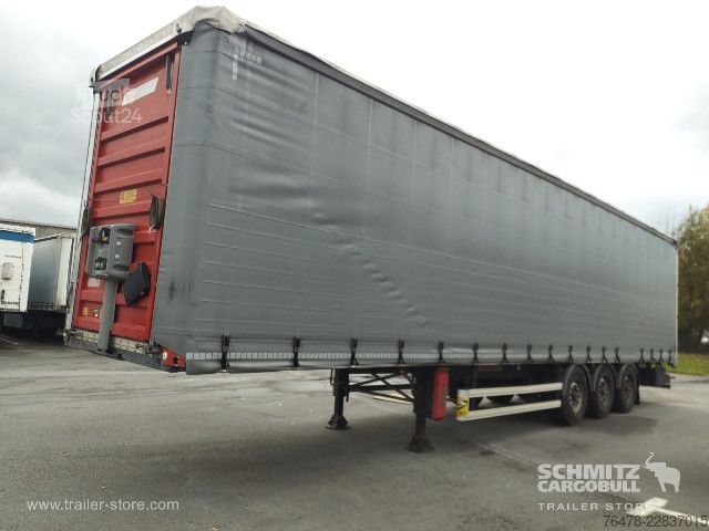 Atvira puspriekabė su tentu Fruehauf Curtainsider Standard