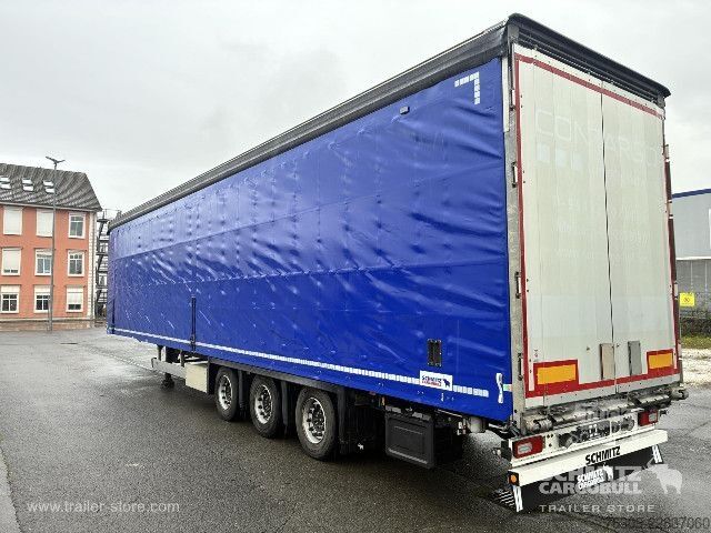 Naczepa otwarta z plandeką Schmitz Cargobull Curtainsider Mega Getränke