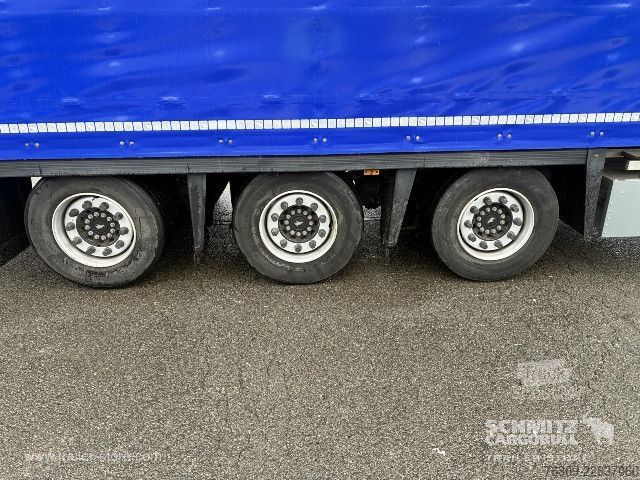Naczepa otwarta z plandeką Schmitz Cargobull Curtainsider Mega Getränke