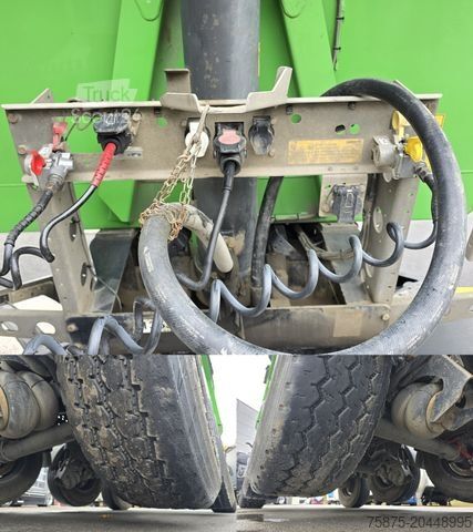 Ημιρυμουλκούμενο ανατρεπόμενο SCHMITZ CARGOBULL SKI 24 / SCB*S3D *Cramaro Verdeck *2x Liftachse