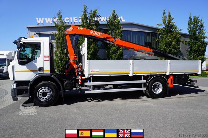 Bordo com HDS Renault C320 P4x2 E6 / Fassi 5.6 t / Range 8 m /