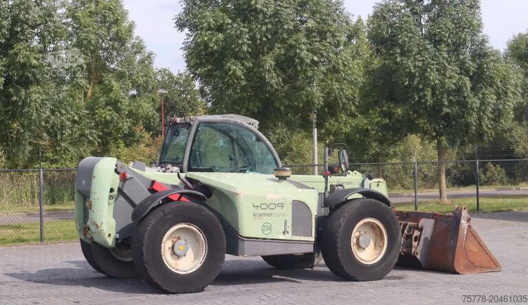 Teleskooppikuormaaja Kramer ALLRAD 4009 | 4 TON | 9 METER | FORKS | BUCKET