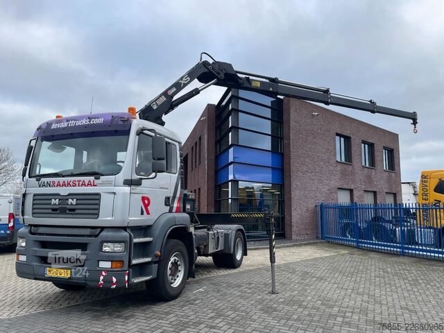 Standard-SZM MAN TGA 18.310 Hiab 166 E-3 HIDUO Crane-Kran + Remo...