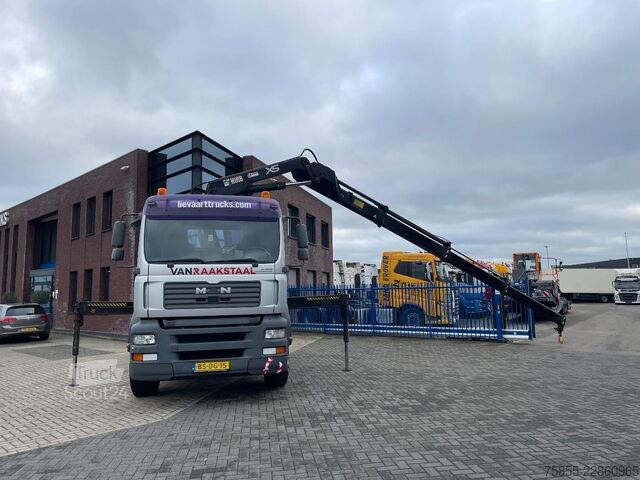 Standard-SZM MAN TGA 18.310 Hiab 166 E-3 HIDUO Crane-Kran + Remo...