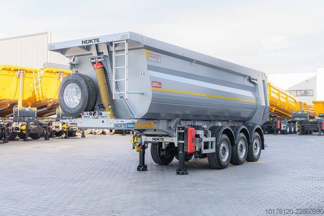 Semi-reboque basculante Nükte Trailer 30 m³ Half-Pipe Type Tipper