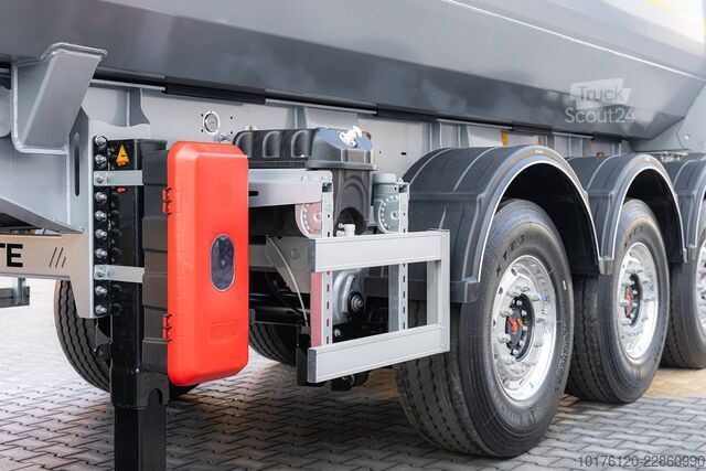 Semi-reboque basculante Nükte Trailer 30 m³ Half-Pipe Type Tipper