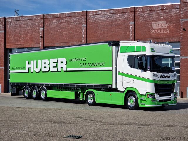 Standard-SZM Scania 530S V8 NGS Highline 4x2 + Berger Ecotrail - Fu...