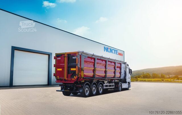 Kippers oplegger Nükte Trailer 52 m³ Scrap (Accordion) Type Tipper
