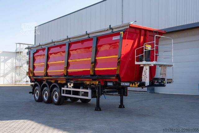 Kippers oplegger Nükte Trailer 52 m³ Scrap (Accordion) Type Tipper