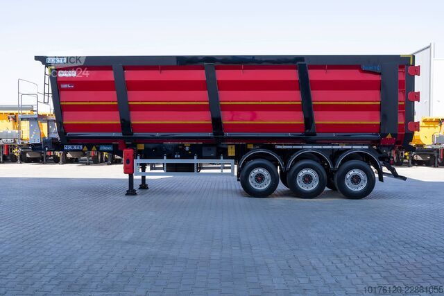 Kippers oplegger Nükte Trailer 52 m³ Scrap (Accordion) Type Tipper