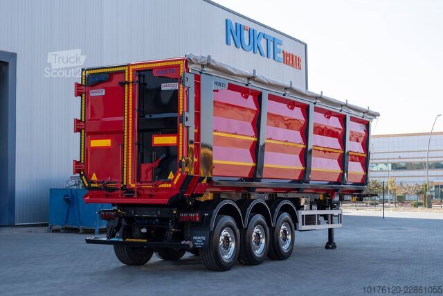 Kippers oplegger Nükte Trailer 52 m³ Scrap (Accordion) Type Tipper