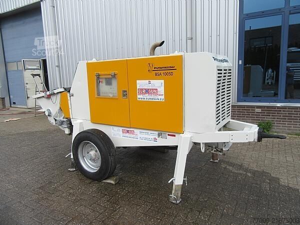 Pompa do betonu Putzmeister BSA 1005 D