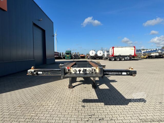 Containertransport Schmitz Cargobull SCF24G 40FT HC / SAF + DISC / LIFTAXLE / NL-CHA...