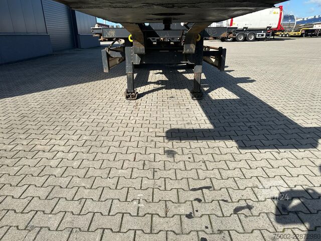 Containertransport Schmitz Cargobull SCF24G 40FT HC / SAF + DISC / LIFTAXLE / NL-CHA...