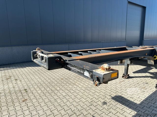 Containertransport Schmitz Cargobull SCF24G 40FT HC / SAF + DISC / LIFTAXLE / NL-CHA...