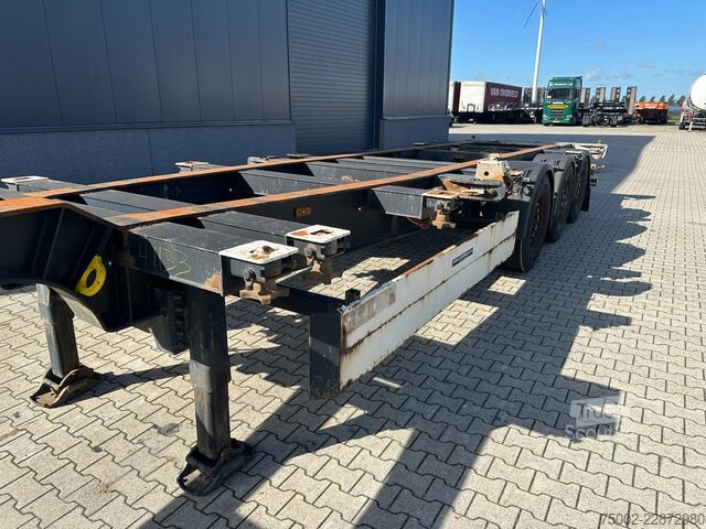 Kontejnerski transport Schmitz Cargobull SCF24G 40FT HC / SAF + DISC / LIFTAXLE / NL-CHA...