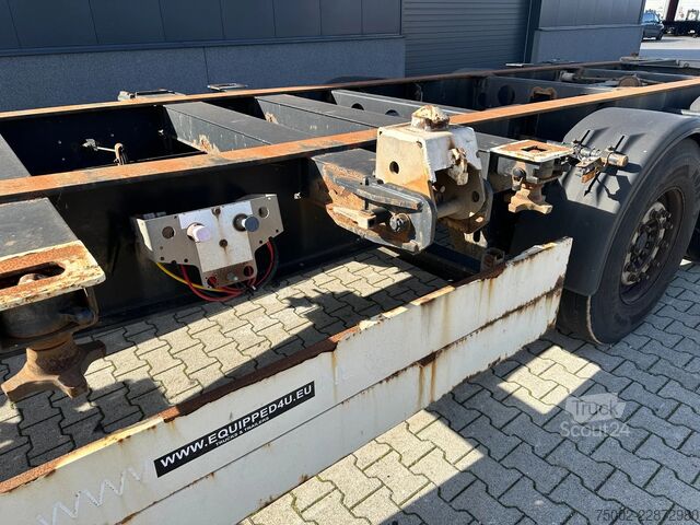 Kontejnerski transport Schmitz Cargobull SCF24G 40FT HC / SAF + DISC / LIFTAXLE / NL-CHA...