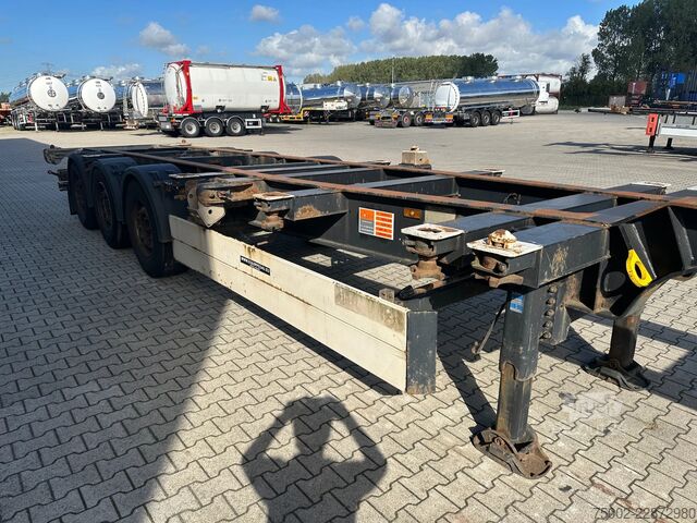 Kontejnerski transport Schmitz Cargobull SCF24G 40FT HC / SAF + DISC / LIFTAXLE / NL-CHA...