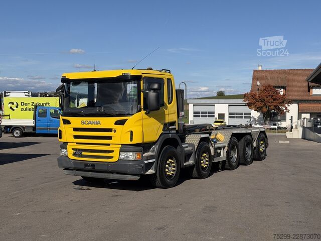 2007-es Scania P 450 10x4 Multilift Scania P 450 10x4 Hiab Multilift