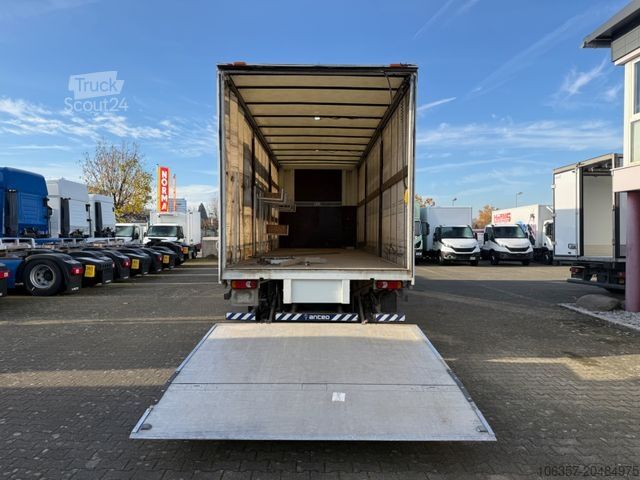 Вантажівка з платформою і тентом IVECO Eurocargo 190EL32/P Schiebeplane E6 LBW 2200kg