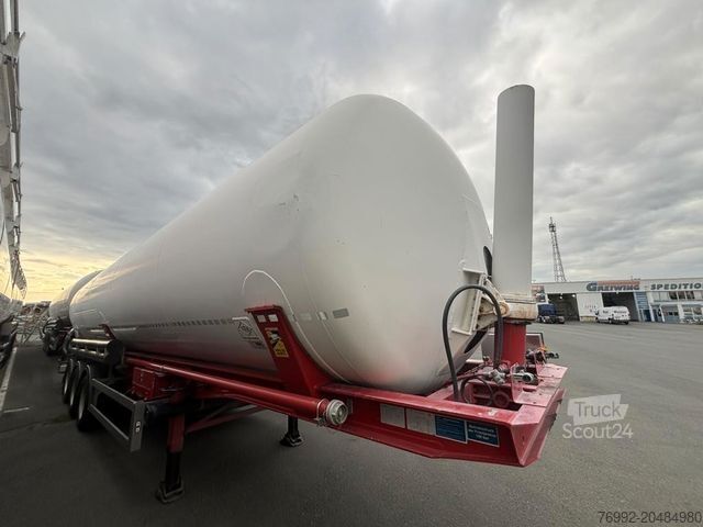 Silo semitrailer FELDBINDER KIP 60.3 E-Hydraulik