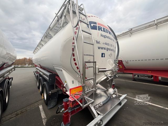 Silo semitrailer FELDBINDER KIP 60.3 E-Hydraulik