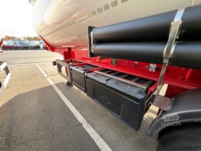 Silo semitrailer FELDBINDER KIP 60.3 E-Hydraulik