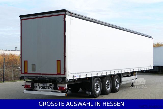 Open oplegger met zeil SCHMITZ CARGOBULL neue Planen Liftachse Hubdach RSAB ¤339.-mt