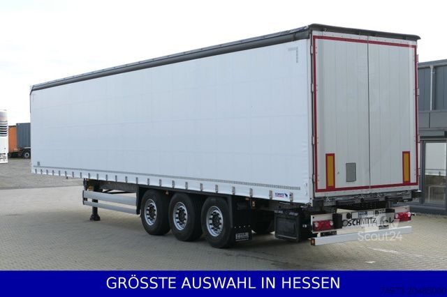 Open semitrailer with tarp SCHMITZ CARGOBULL neue Planen Liftachse Hubdach RSAB ¤339.-mt