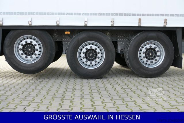 Open oplegger met zeil SCHMITZ CARGOBULL neue Planen Liftachse Hubdach RSAB ¤339.-mt